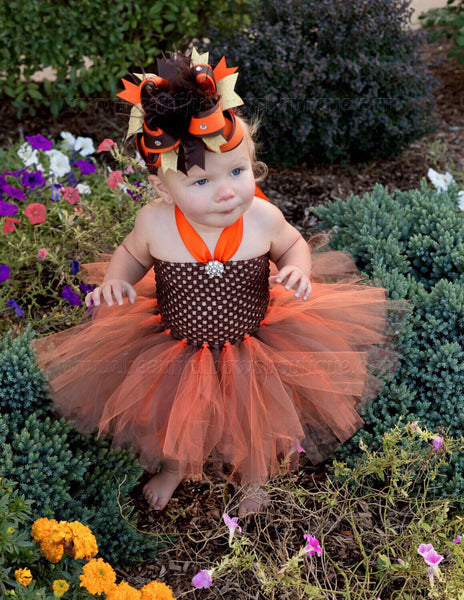 Baby Girl Fall Harvest Tutu Dress