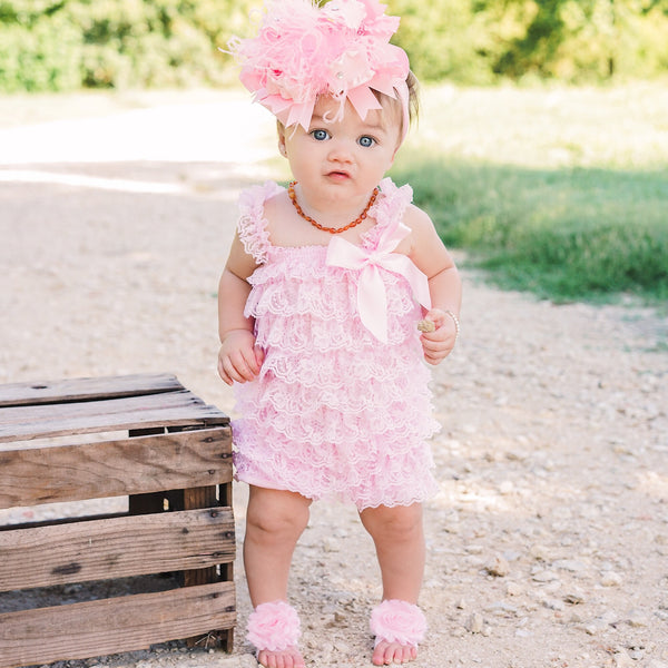 1st Birthday Girl Outfit,First Birthday Outfit Pink Romper