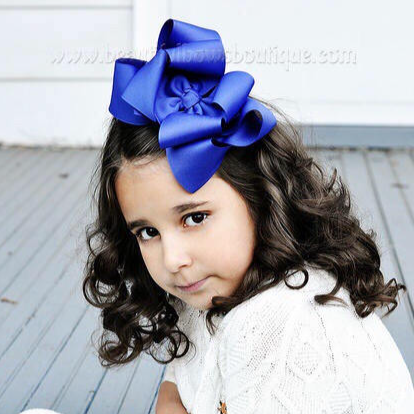 Buy Extra Large Royal Blue Hair Bow ...