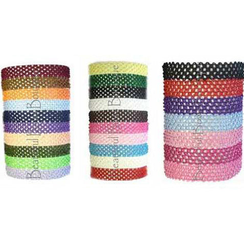 Crochet Headbands -1.5 inch Choose Color