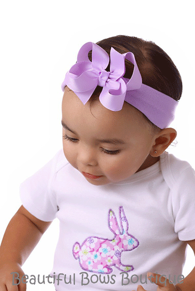 Baby Girl Headband Gift Set of 20 Colors-Interchangeable Knit Nylon Headbands