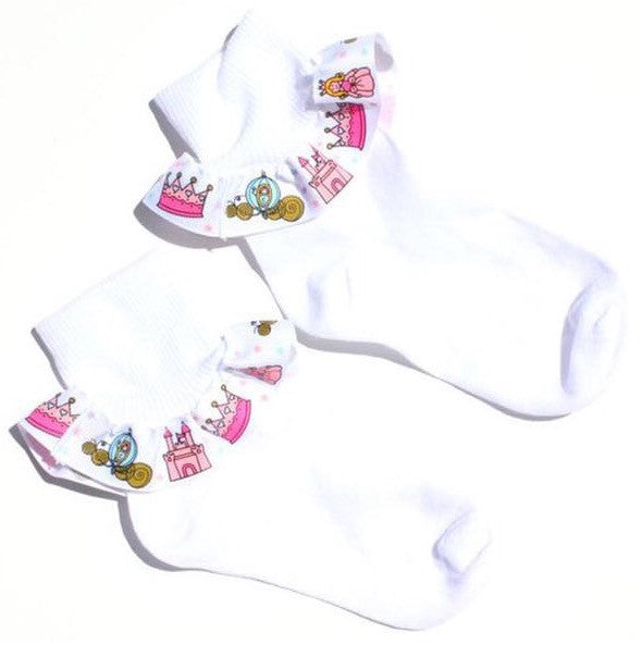 Fairy Tale Princess Ribbon Ruffle Socks