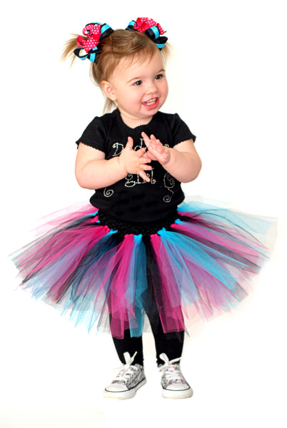 Custom Pigtail Bow Set Infant Toddler Girl-Choose Color