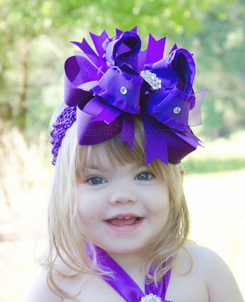 Toddler Purple Tutu Dress Crochet