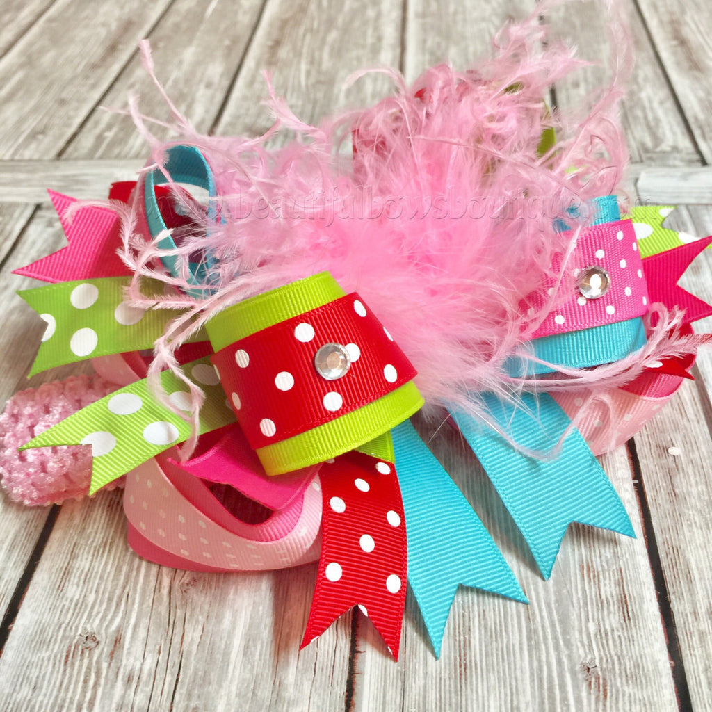 Pink and Red Ribbon - My Christmas