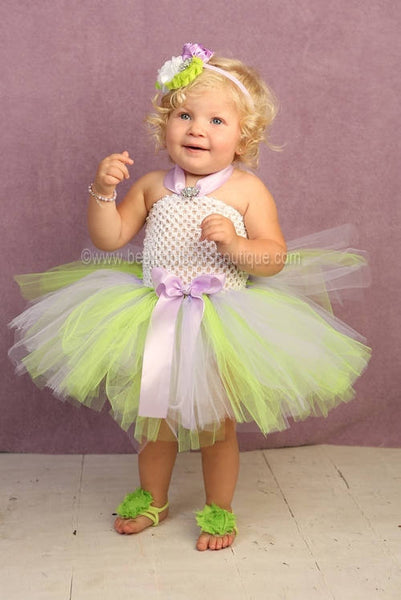 Tinkerbell Baby Girl Costume Purple and Green