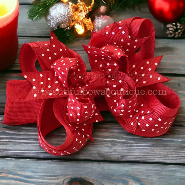 Red Baby Girl Hairbow Hair Bow Red Girl Hairbows Girls Headwrap Hairbow for Girls red Baby Headband Big Baby Bows Girls large Bows Toddler