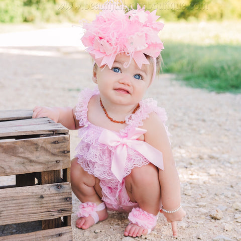 1st Birthday Girl Outfit,First Birthday Outfit Pink Romper